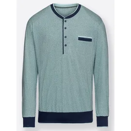 Pastunette Schlafanzug Langarm Blau 48/50