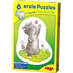 Haba Puzzle 6 erste Puzzles - Tierkinder, Puzzleteile
