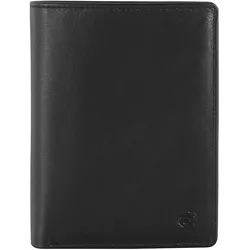 Esquire Hochkantbörse Herren Compact schwarz