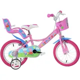 DINO BIKES Peppa Pig 16 Zoll RH 28 cm rosa