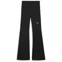 Puma Tad Essential High-Waist Bootcut-Hose Damen 01 black L