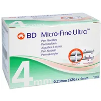 axicur BD Micro-fine Ultra Pen-Nadeln 0,23x4 mm