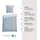 SCHIESSER Mabel Abstraktes Muster Hellblau 135 x 200 cm + 80 x 80 cm