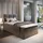 masseno Boxbett mit Bettkasten ¦ grau ¦ Maße cm B: 100 H: 98