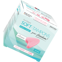 Soft Tampons - Normal, 3 Stück, bunt