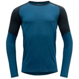 Devold Jakta Merino 200 Shirt Herren Langarmshirt blau