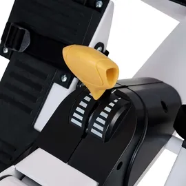 Sportplus Rudergerät für zuhause mit Luftwiderstand (8 Stufen), rower machine, Rudergerät Luft, leise & flüssig trainieren,