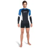 Mares Rash Guard Herren Blau XS