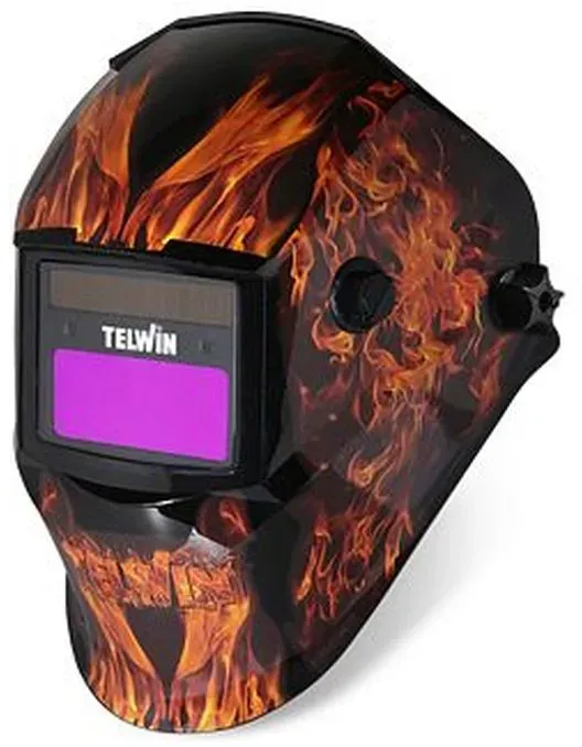 Telwin Schweißerhelm Modell Stream Flame MMA/MIG/MAG/WIG