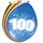 Folat Ballon 30 cm 8 St. Bunt