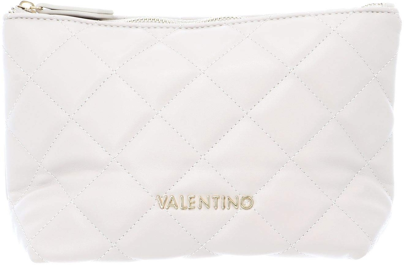 Valentino Damen Ocarina WEICHE Kosmetiktasche, Ecru