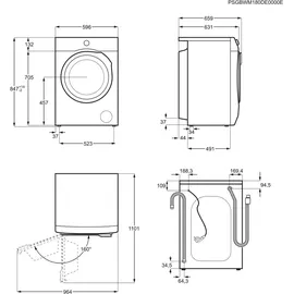 AEG L6FBC40499 Waschmaschine (9 kg, 1400 U/min)