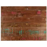 vidaXL Tischplatte 90x70x1,5 cm Rechteckig Altholz Massiv