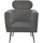 Hofmann Living And More Loungesessel Polyester 72 x 95 x 67 cm Grau