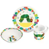 Geda Labels Kindergeschirr Raupe Nimmersatt, 3 tlg. | GEDA Labels | Porzellangeschirr | Kindergeschirr