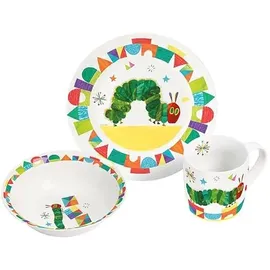 Geda Labels Kindergeschirr Raupe Nimmersatt, 3 tlg. | GEDA Labels | Porzellangeschirr | Kindergeschirr