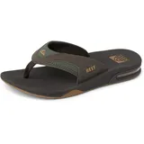 REEF Zehentrenner Sandale Fanning in Brown/Gum | 42