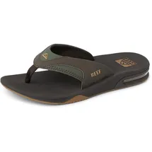 REEF Zehentrenner Sandale Fanning in Brown/Gum | 42