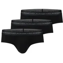 Michael Kors 3P Supreme Touch Brief Schwarz Large Herren