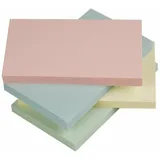 Q-Connect Haftnotizen KF01349, pastell, 75 x 127 mm)