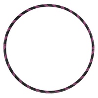 Hoopomania Hula-Hoop-Reifen Faltbarer Anfänger Hula Hoop Reifen, Violett Ø95cm lila Ø 95 cm