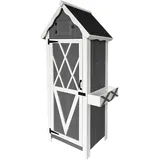 Home Deluxe YANA Gartenschrank 0 x 0 x 0 cm Grau