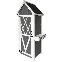 Home Deluxe YANA Gartenschrank 0 x 0 x 0 cm Grau