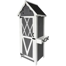 Home Deluxe YANA Gartenschrank 0 x 0 x 0 cm Grau