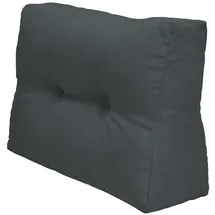 Beautissu Palettenkissen 60 x 40 x 20 cm grau 1 St.