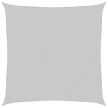 vidaXL Sonnensegel Hellgrau 4,5x4,5 m 100% Polyester Oxford