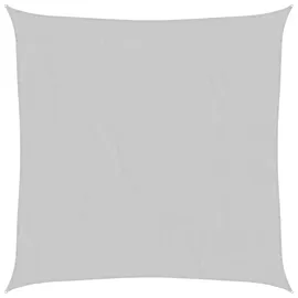 vidaXL Sonnensegel Hellgrau 4,5x4,5 m 100% Polyester Oxford