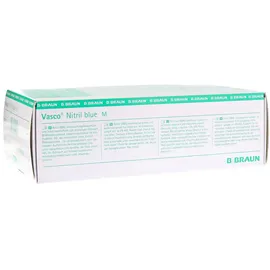 B. Braun VASCO NITRIL BLUE Untersuchungshandschuhe Gr. M