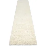 RugsX Teppich, Creme, Textil, Rechteckig, 60x200 cm, Teppiche & Böden, Teppiche, Hochflorteppiche & Shaggys