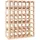 vidaXL Weinregal 70 x 33 x 94 cm Massivholz Kiefer Beige