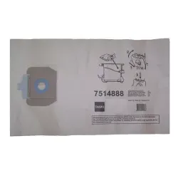 TASKI Doppelfilter Papiersack 7514888 , 1 Packung = 10 Stück