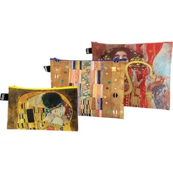 Museum Gustav Klimt Unterarmtaschen recycelt 3 St.