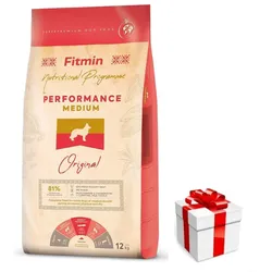 FITMIN Medium Performance 12kg + Überraschung für den Hund