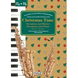 HAGE MUSIKVERLAG Christmas Time für Saxophon und Klavier