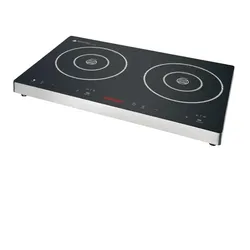 Caterlite Doppelte Induktionskochplatte mit Touch-Screen-Bedienung 3kW