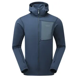 Rab superflux fleecejacke blau herren - S