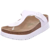 BIRKENSTOCK Damen Gizeh Pap Flex Platform Flip-Flops Sandalen Weiß 41 EU - 41 EU