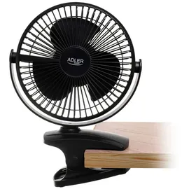 Adler AD 7342 15,5 cm Tischventilator Schwarz