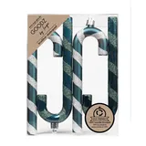 INGE-GLAS 4 Zuckerstangen 14cm Kunststoff Christbaumschmuck Weihnachtsbaumschmuck klein