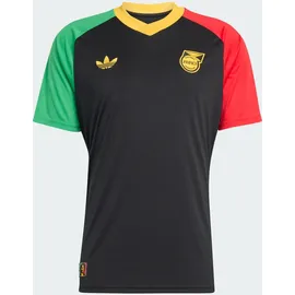 adidas Jamaika 26 Auswärtstrikot 2024 schwarz Herren Gr. S