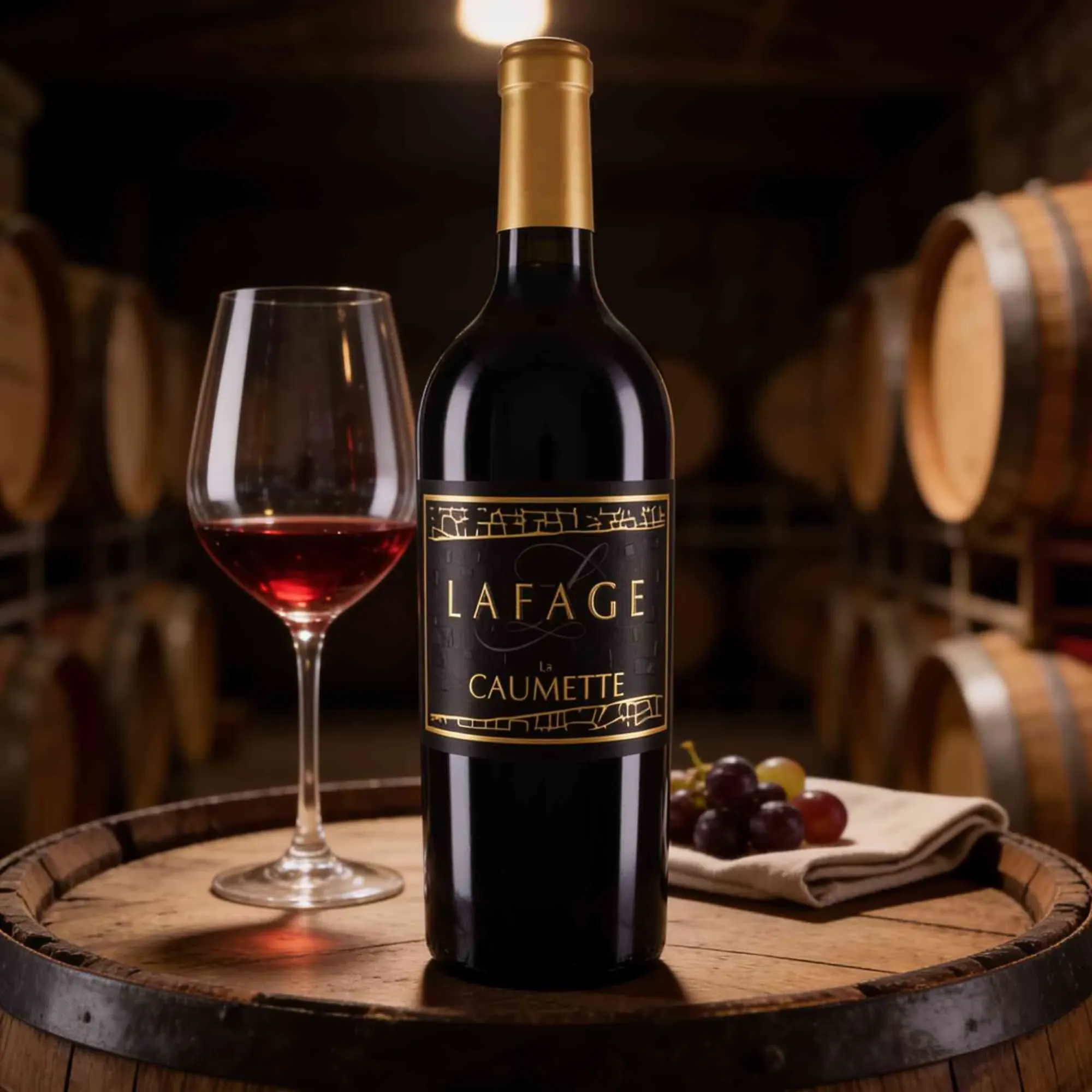 Domaine Lafage 2021 Lafage La Caumette 2021 Grenache,Mourvedre Frankreich