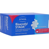 STADA Bisacodyl STADA 5 mg magensaftresis.überzog.Tab