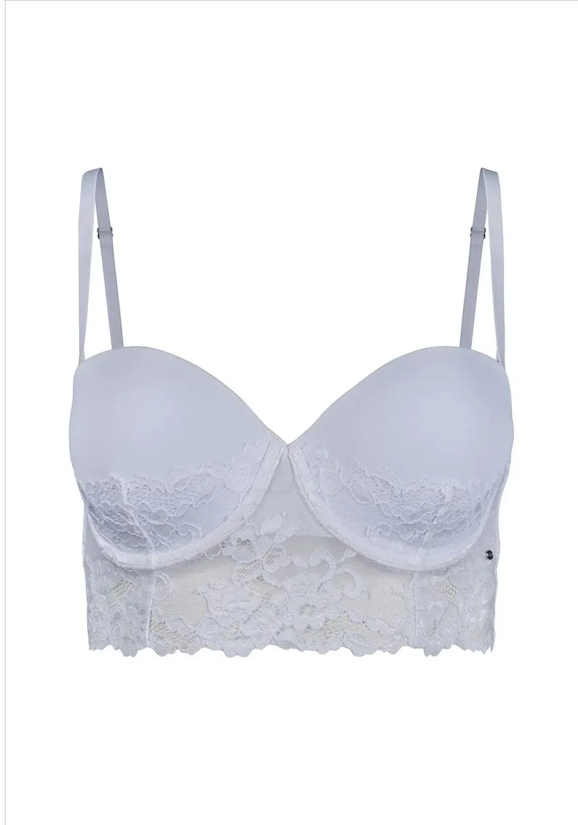 SKINY Damen Bandeau BH Bridalace