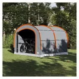 vidaXL Zelt Grau/Orange