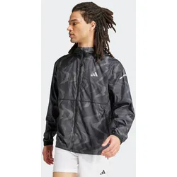 Laufjacke ADIDAS PERFORMANCE "ULT PREM JKT", Herren, Gr. XL, schwarz, Obermaterial: 100% Polyester, sportlich, Jacken, Reflektierend für Sichtbarkeit in der Dunkelheit