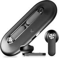 KSix Leaf Kabellose Kopfhörer mit integriertem Mikrofon, Multifunktions-Touch-Steuerung und